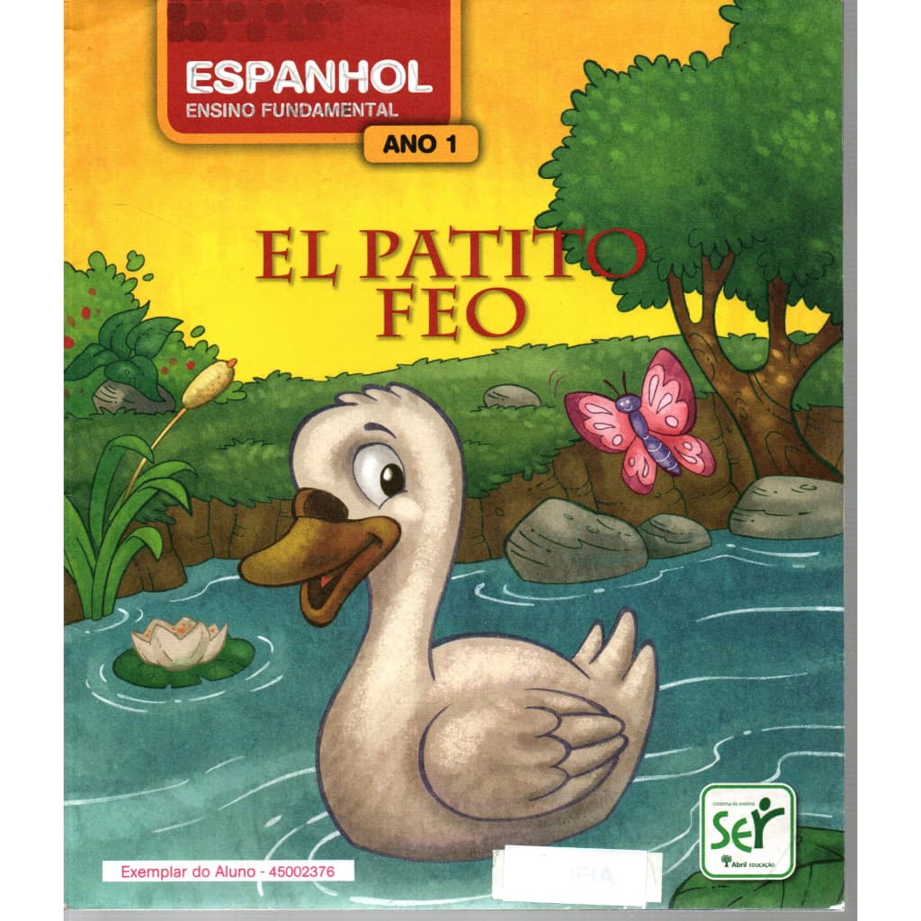 Livro El Patito Feo, Língua Espanhola, Ensino Fundamental, Ano 1