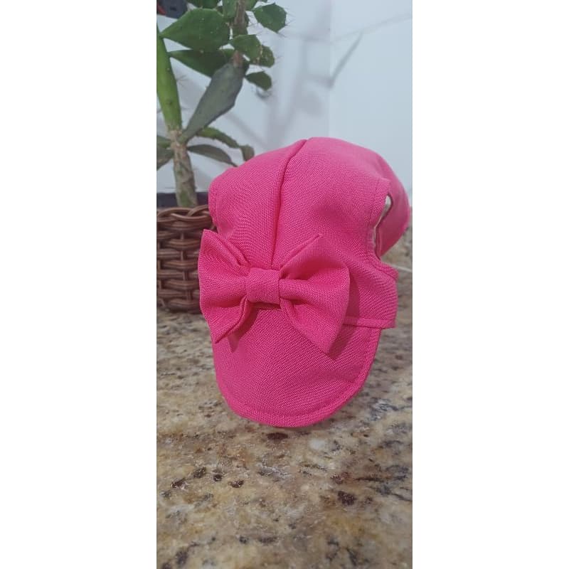 Boné Pet sem estampa para Femea Chapéu Pet boné cachorro e gato