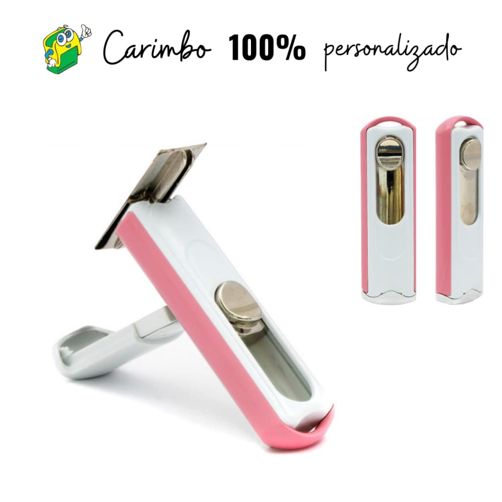 Carimbo de bolso automático - Personalizado
