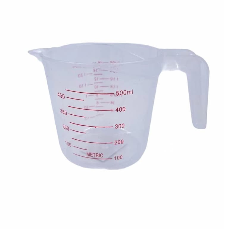 Jarra Medidora De Plástico 500 Ml
