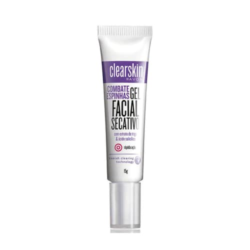 AVON CLEARSKIN GEL FACIAL SECATIVO PARA ESPINHAS 15G