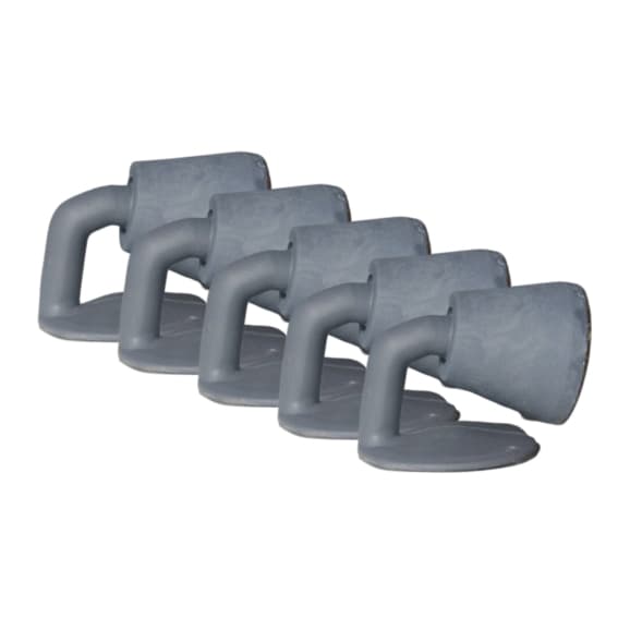 Kit 5 Prendedor de Porta Auto Colante Anti Impacto