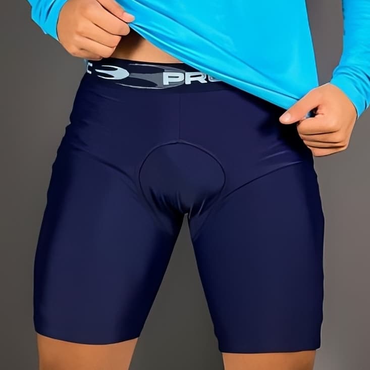 Short Termico Masculino Cilcista Segunda Pele Compressão Bermuda Masculina Academia ANTIASSADURAS