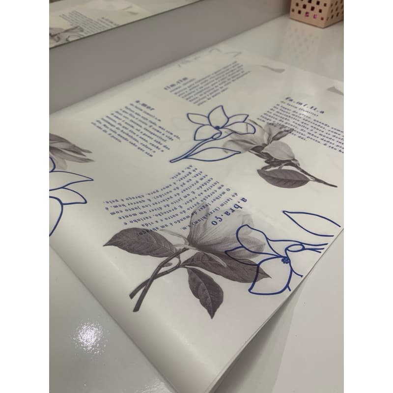 Papel seda para embalagens 30x70 - Premium personalizados com a sua logo - Loja e presentes