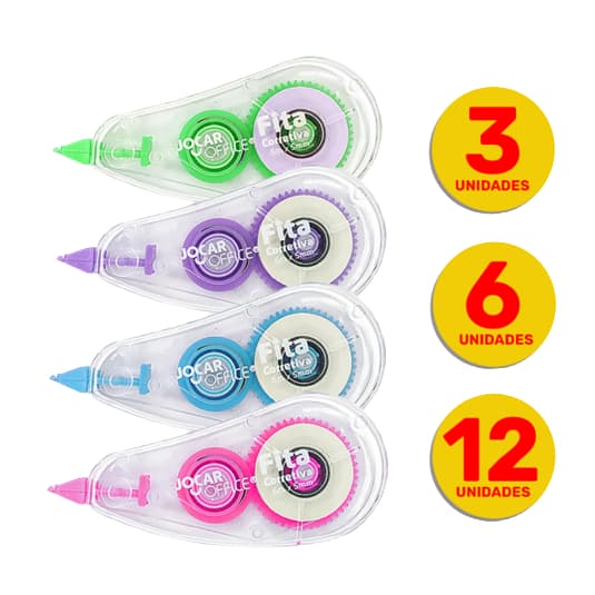 Corretivo em Fita Jocar Office 6m -