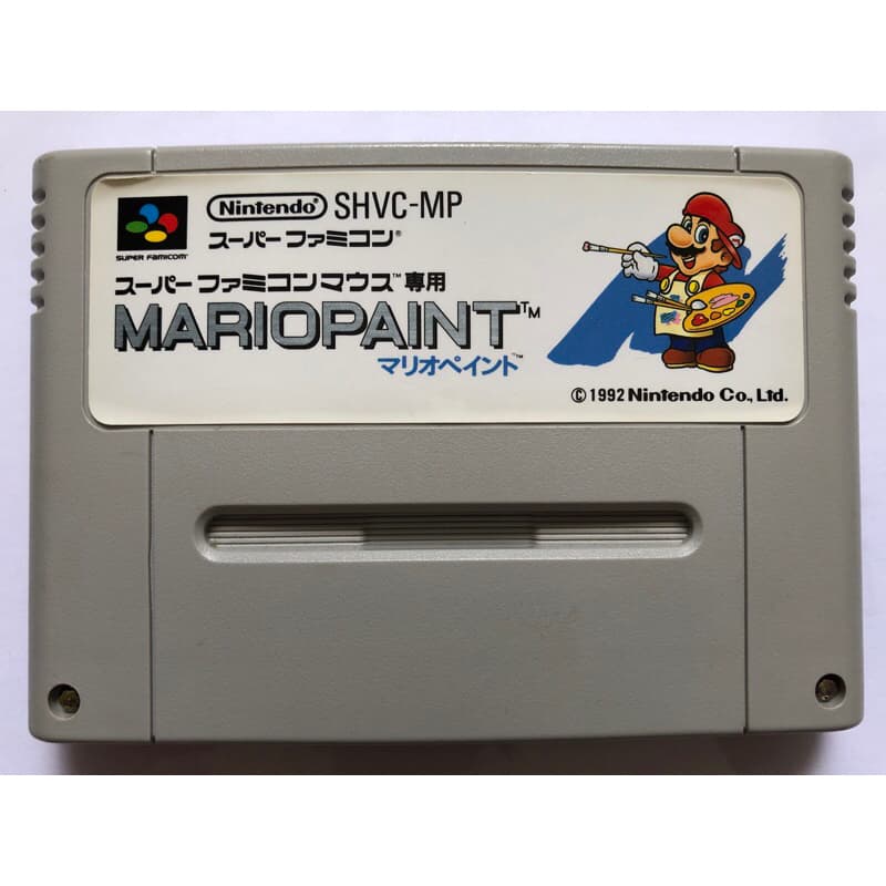 MARIO PAINT - SUPER FAMICOM - SUPER NINTENDO - JOGO ORIGINAL