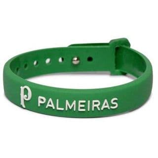 2 Pulseiras Palmeiras Verdão Time de Futebol Ajustável de Silicone