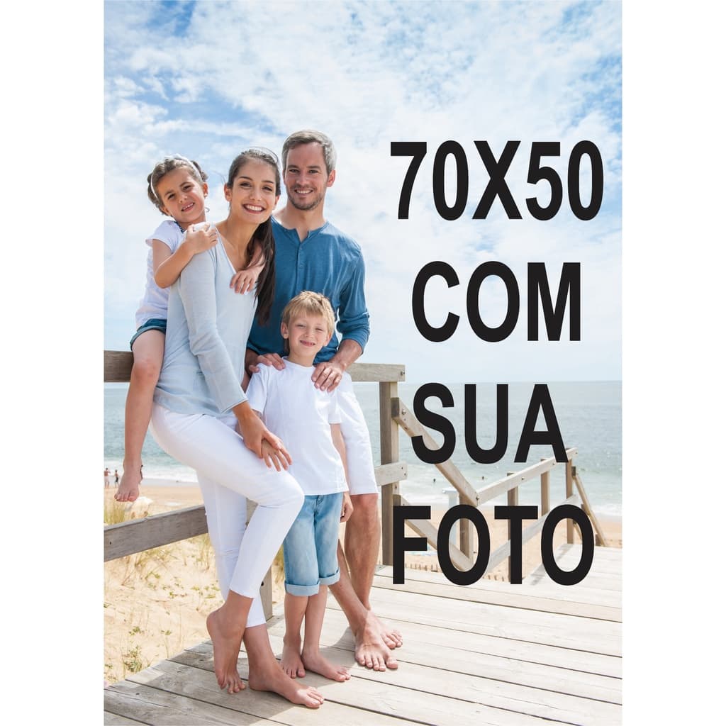 Placa quadro decorativo 70x50 personalizado com sua foto/imagem MDF familia oração frases  paisagem