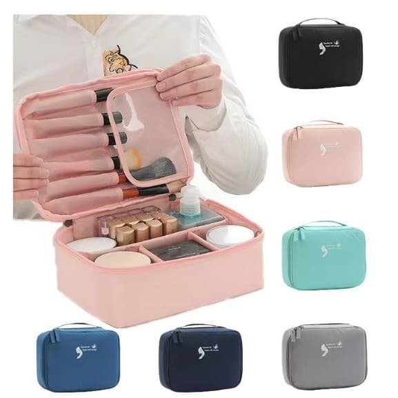 Necessaire Bolsa Para Cosméticos À Prova D'àgua De Viagem