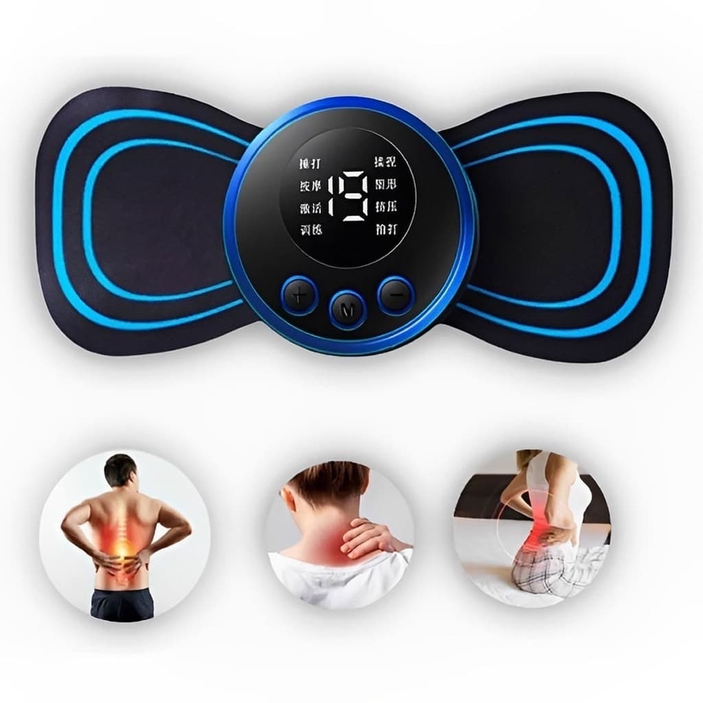 Mini Massageador de Cervical Elétrico Portátil Alivia Dores Corpo Pescoço Entrega rápida