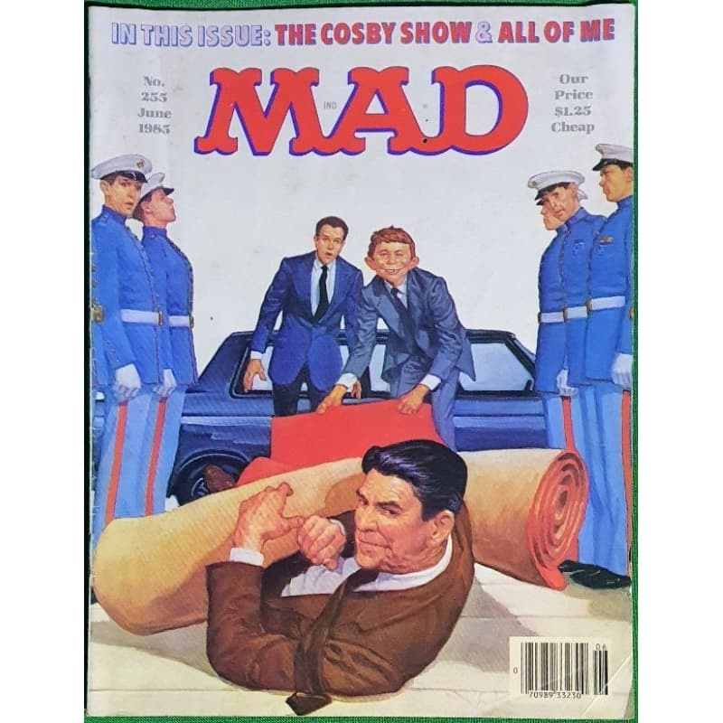 Revista MAD Americana Original No. 255 June 1985 - Mad Magazine Em Inglês