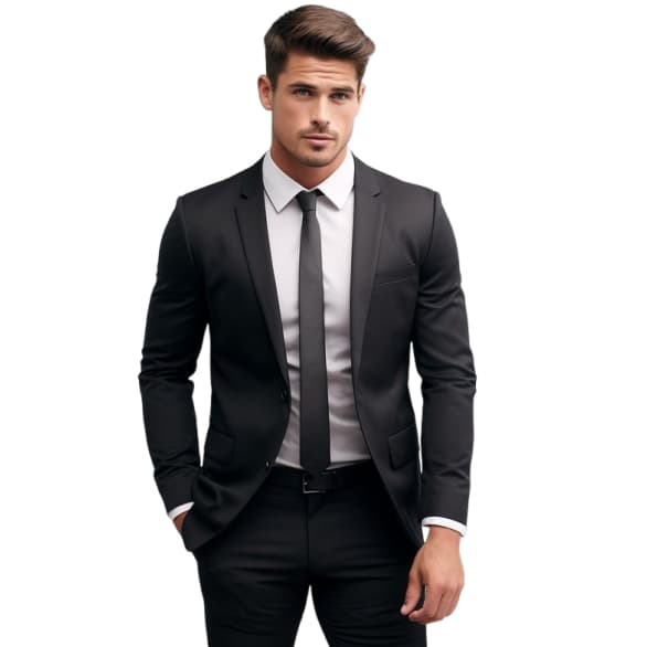 Terno Slim Masculino de Luxo - Várias Cores (Paletó + Calça)