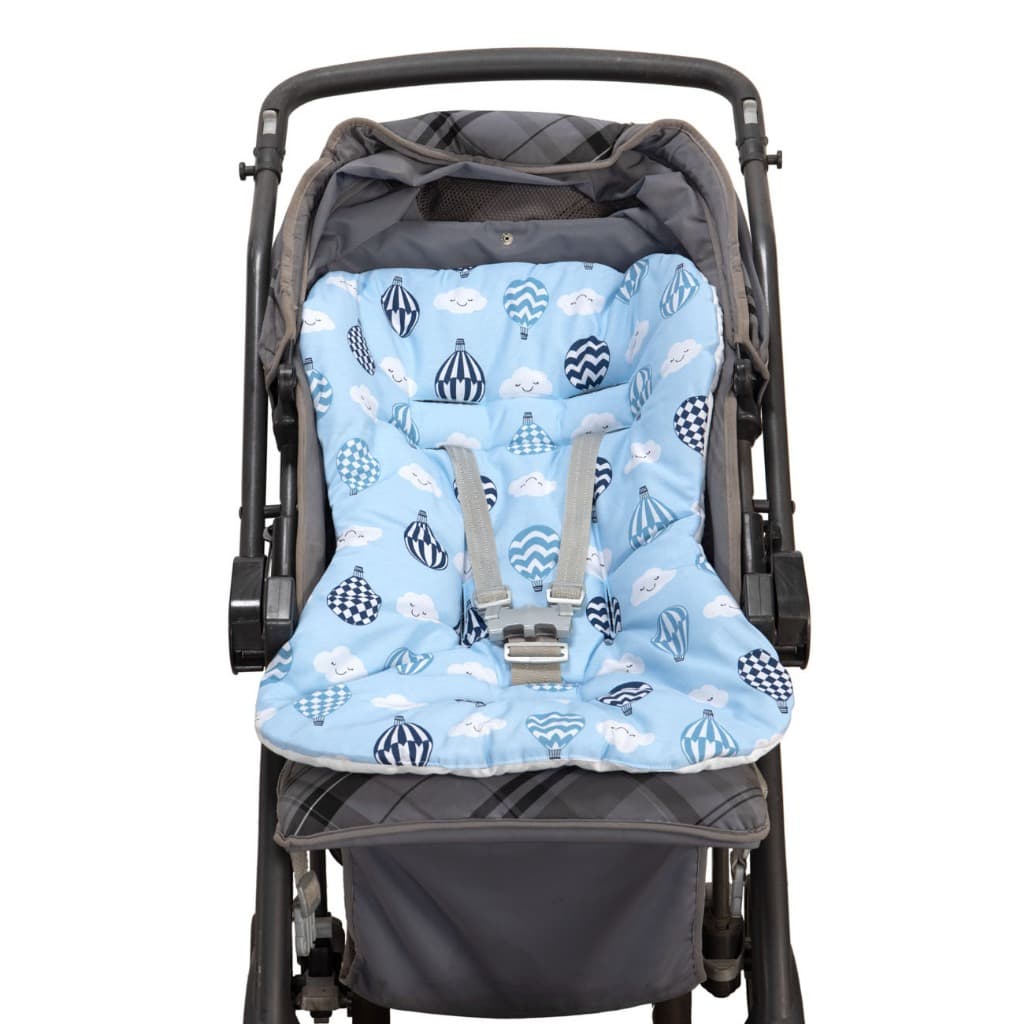 Capa Para Carrinho Acolchoado Macio Menino e Menina 100% Algodão