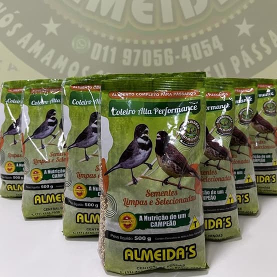 Fardo c/ 10 - Coleiro Alta Performance