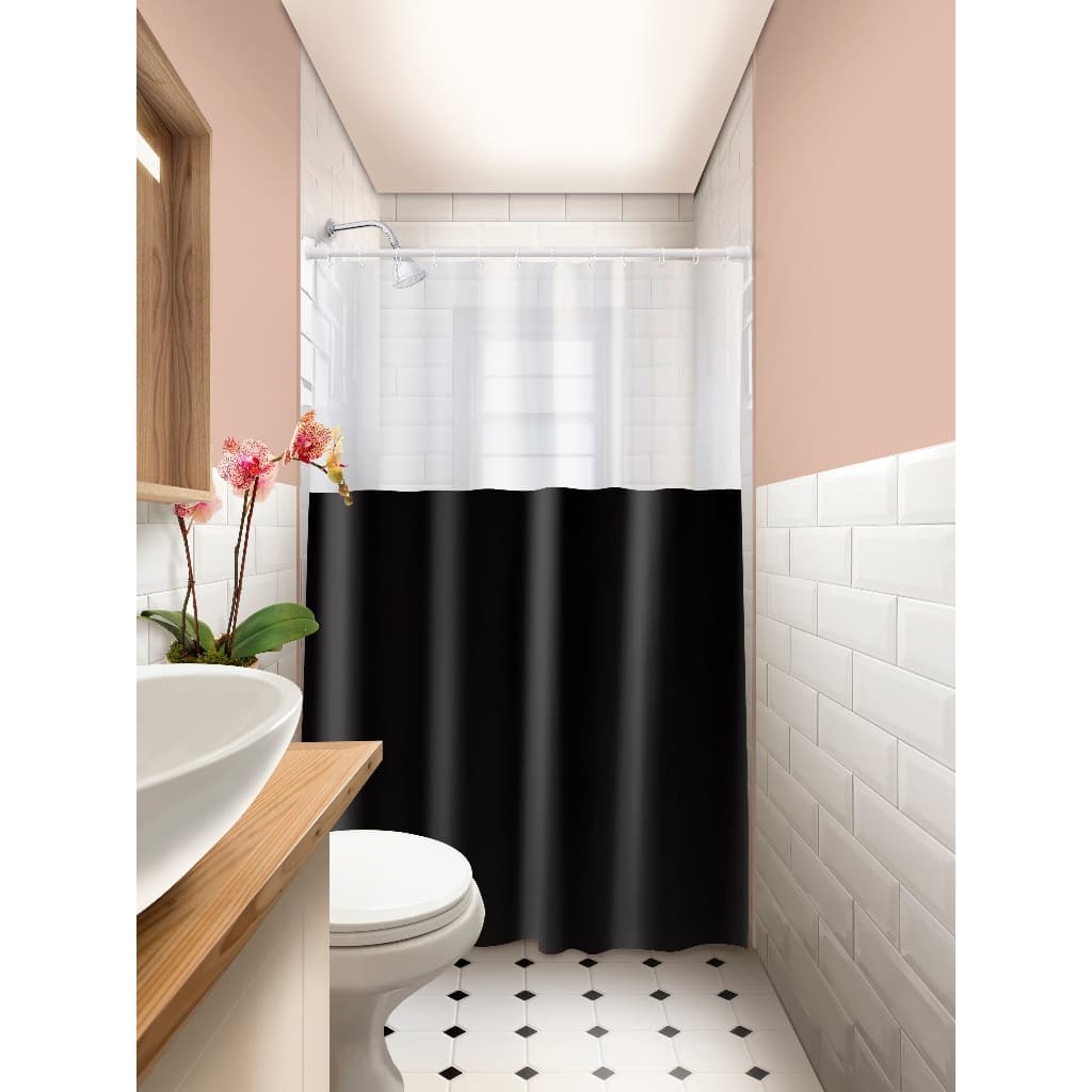 Cortina para box de banheiro com ganhos  1,35 mts x 2,00 mts vários modelos