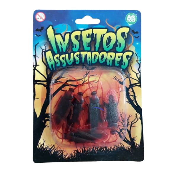 Barata de Plástico para Pegadinha