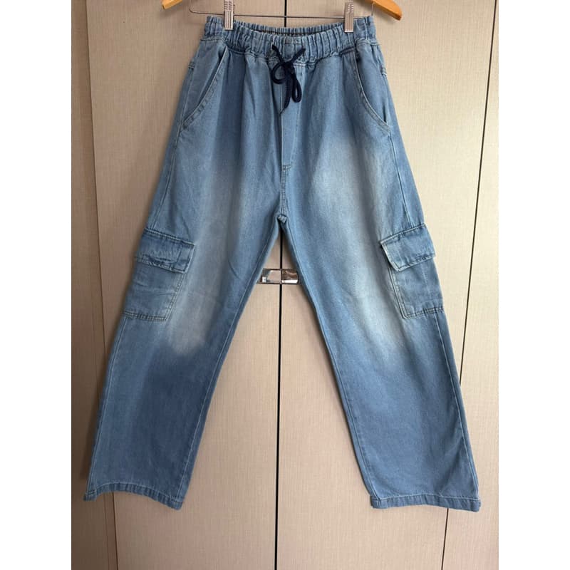 Calça masculina jogger cargo