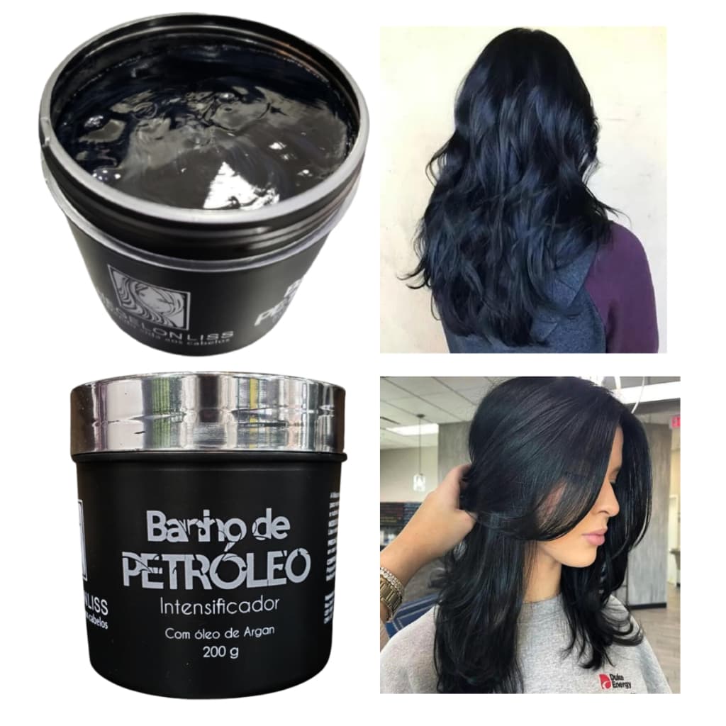 Máscara Tonalizante Pigmentante Banho de Petróleo 200g Envio Imediato