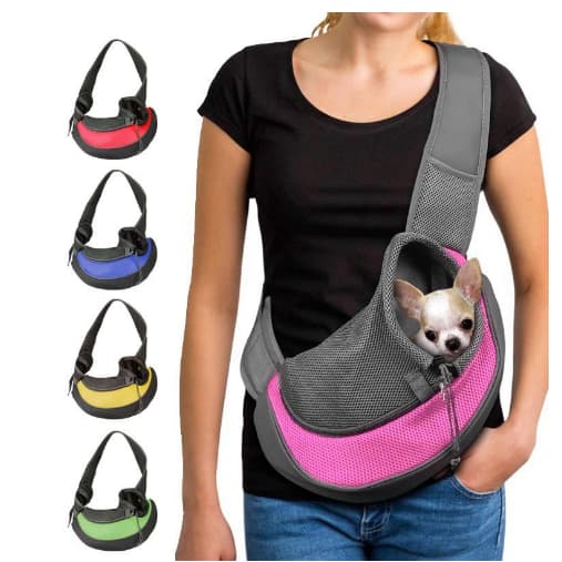 Bolsa de Ombro Para Transporte Passeio Pet Cães Cão Cachorro Gato