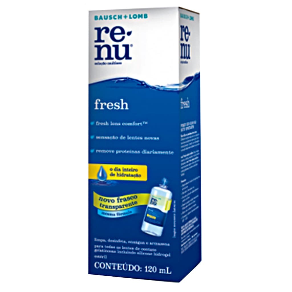 Renu Fresh 120 Ml - Solução Multiuso