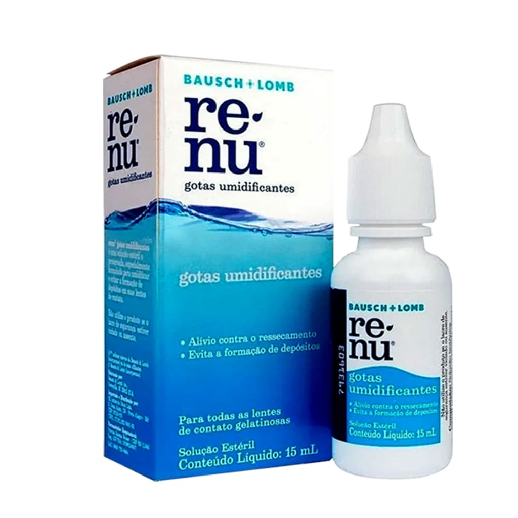 Renu Gotas Umidificante 15ml - Bausch & Lomb