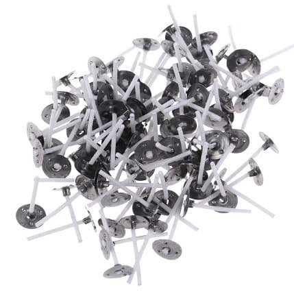 Pavio Para Velas Artesanais rechaud  4 cm  50 ou 100 unidades