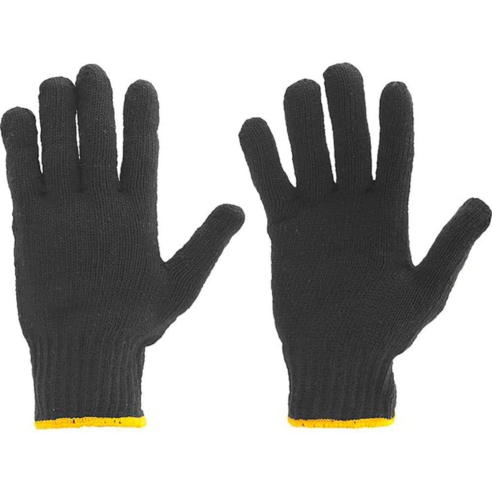05 Pares de Luva Proteção de Algodão Tricotada Pedreiro Sem Pigmento