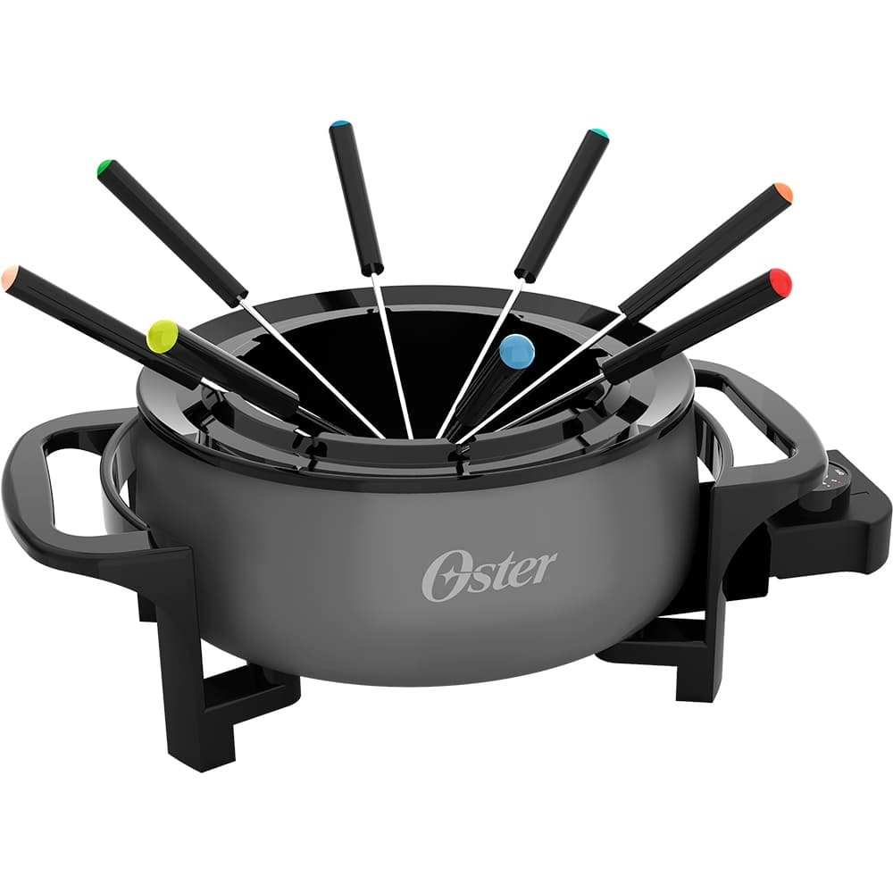 Panela Elétrica para Fondue Oster 1000W - Cinza