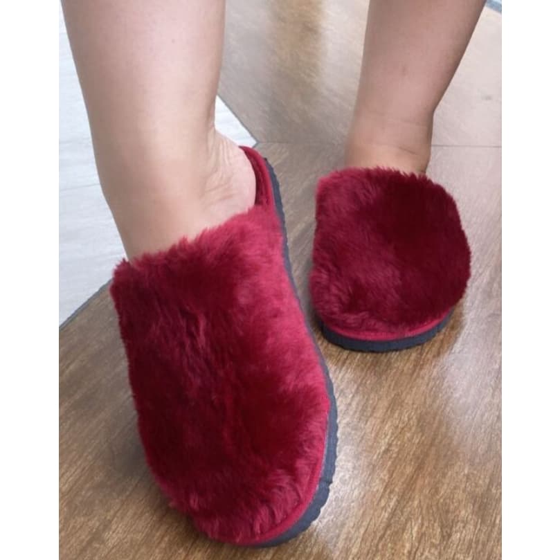 Pantufa de Pelúcia Confortável, Chinelo de Quarto Antiderrapante Unissex Pelúcia 8mm do 34 ao 44.