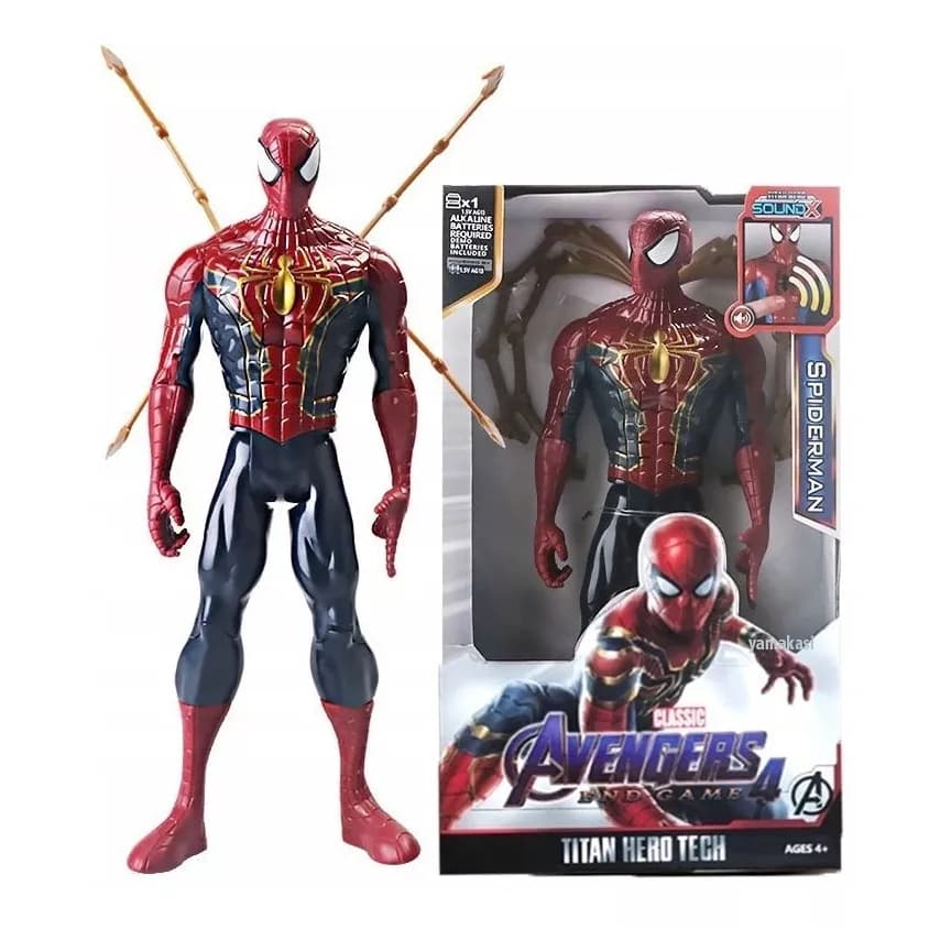 Boneco Homem-aranha Premium 30cm Spider Man Garras Marvel Morte Subita