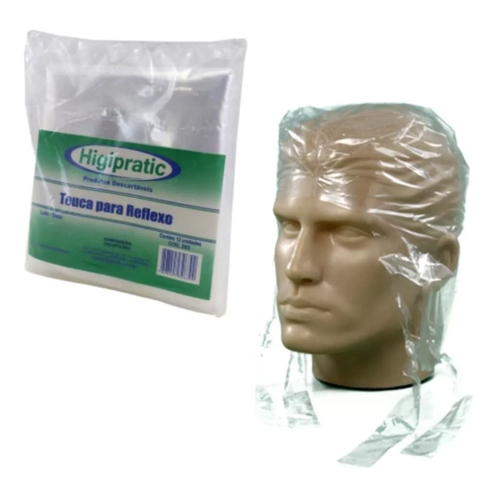 Touca para Mechas, Reflexo e Luzes 12 UN - Salão e Uso Profissional