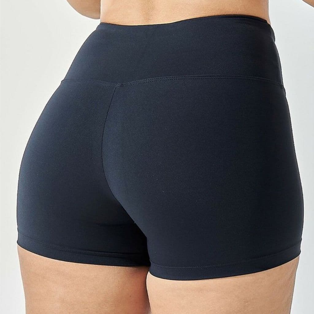 Short Legging Suplex Cintura Alta Meia Coxa Fitness Academia Yoga