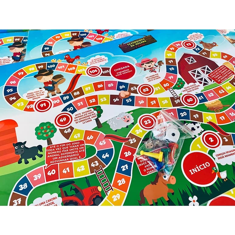 1 Jogo De Tabuleiro Personalizado - Escolha Seu Tema Jogos Educativos Para Todas As Idades