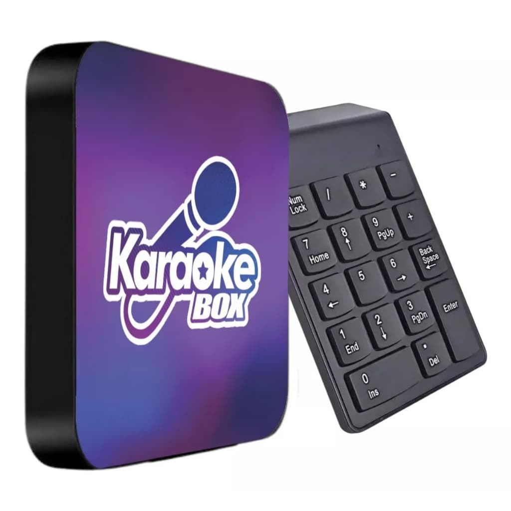 Aparelho De Karaoke Profissional KaraokeBOX Com Pontuação No Final Da Música