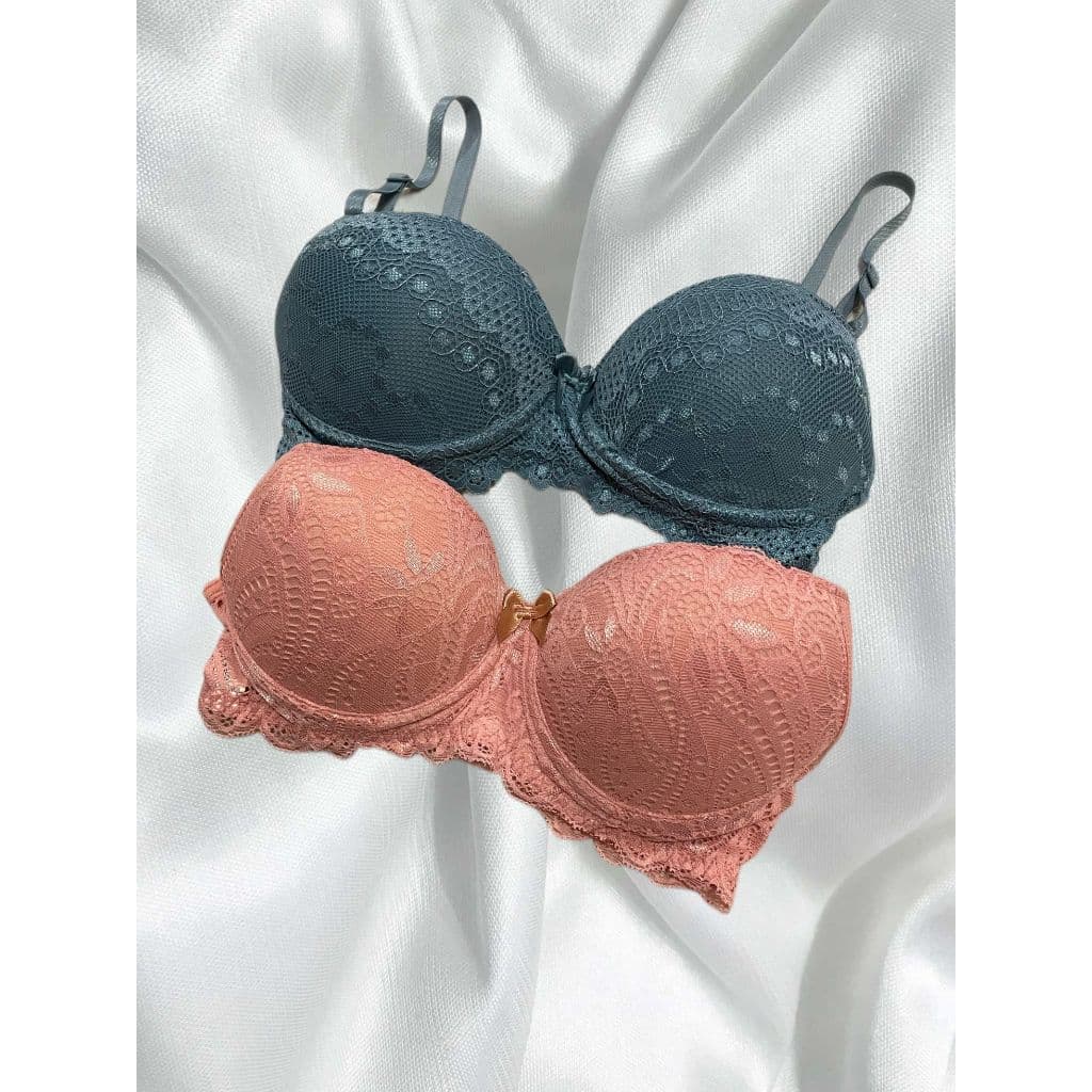 Dois Sutiã com Bojo de Renda Linha Luxo Conforto Soutien Soutie Sutia Sutian 0209