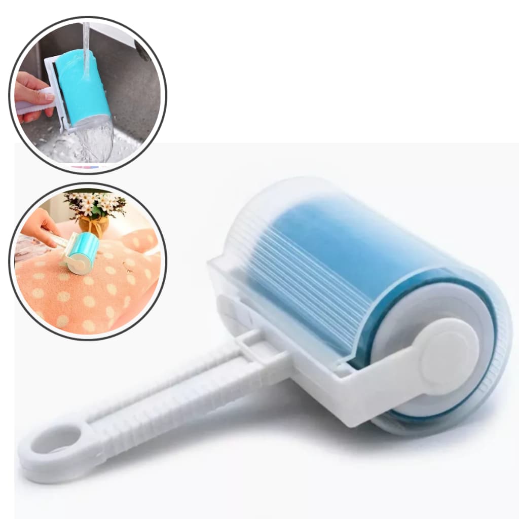 Rolo Tira Pelos Adesivo Premium Lavável Para Roupas Tecidos  Multiuso Universal