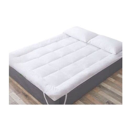 Protetor De Colchão Pillow Top Branco 400 fios MaYu