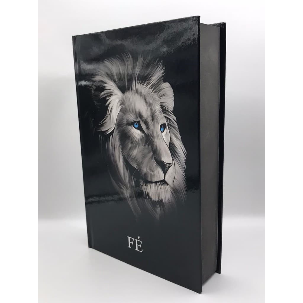 Bíblia Sagrada Tamanho Grande Com Harpa Sem índice Leão Fé