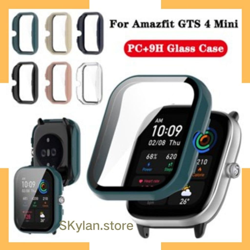 Capa Acrilico protetor de tela Compativel Para Amazfit GTS 4 mini