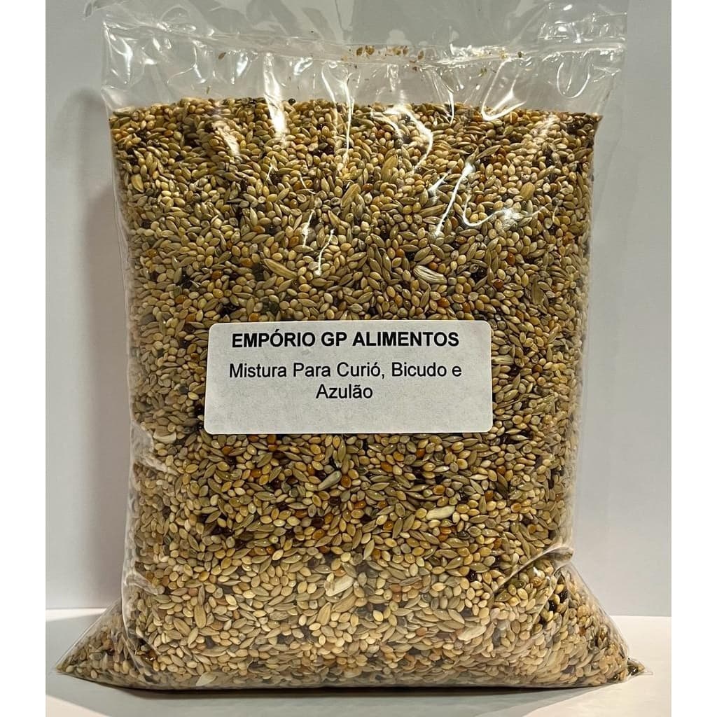 Mistura de Sementes Para Curió, Bicudo e Azulão 1kg