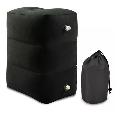 Almofada Inflavel de Viagem Para Crianças Em Avião Apoio De Pé e carro