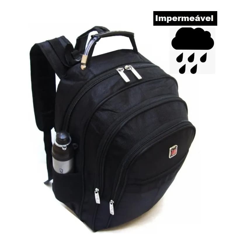 Mochila Bolsa Mala Reforçada Notebook Impermeável Envio Imediato Unisex Top