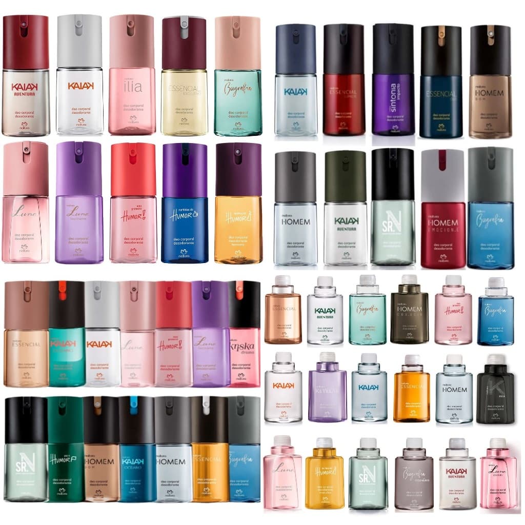 Desodorante Corporal Natura Feminino Masculino Regular ou Refil ( Escolha sua Fragrância )