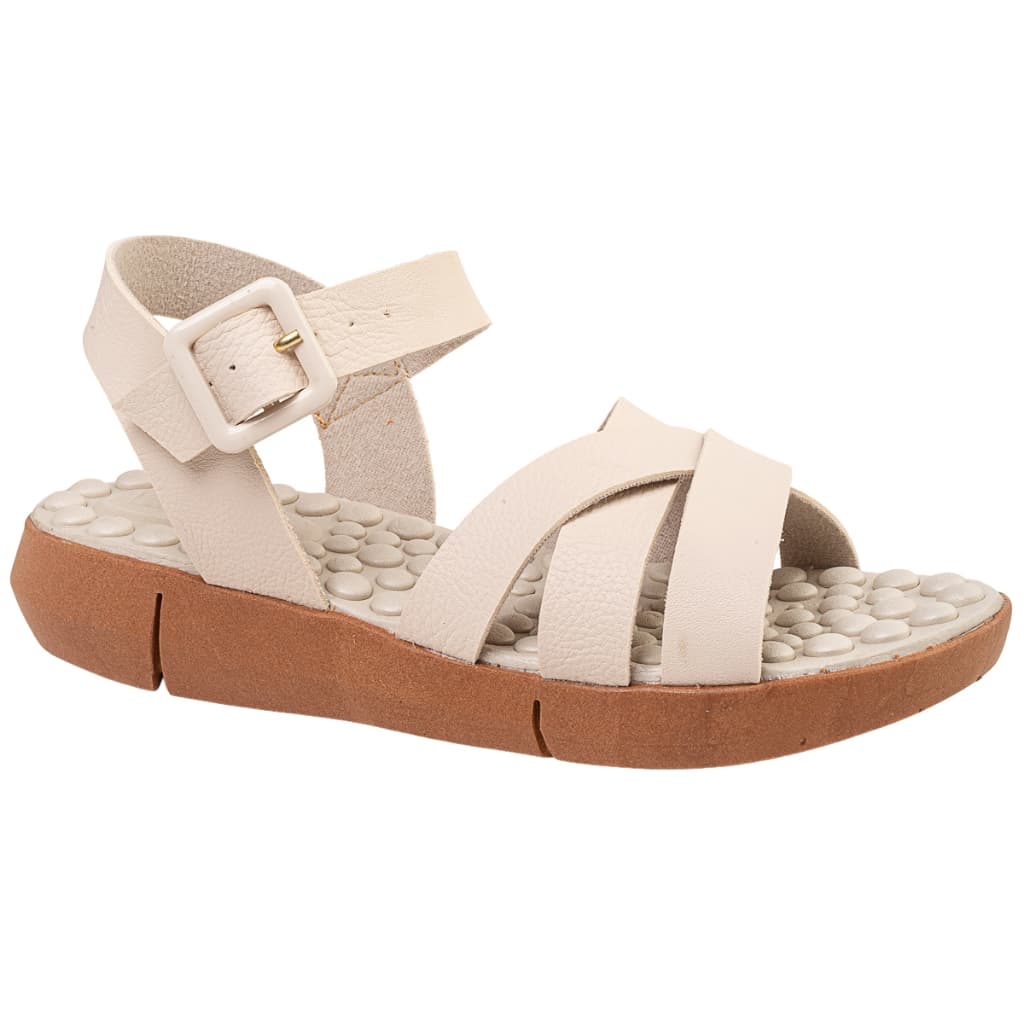 Sandália Ortopédica Feminina Massageadora Ultra Confortável Macia e Leve Via Angel 5605