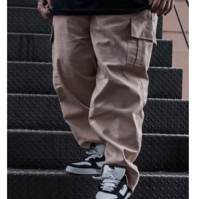 CALÇA CARGO PLUZ SIZE 6 BOLSOS ELASTICO E CORDAO NA CINTURA VESTE DO 48 ao 54