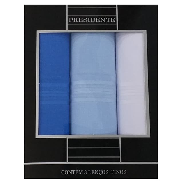 Caixa de Lenço Masculino Presidente 41X41: Elegância e Sofisticação para o Homem Modernp.