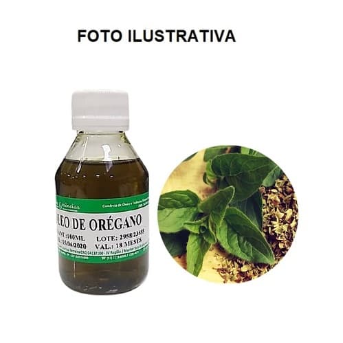 100ML Oleo Vegetal 100% Puro ORÉGANO