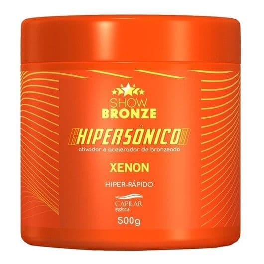 Ativador e Acelerador Hipersônico Xênon Capilar Essência Show Bronze 500g