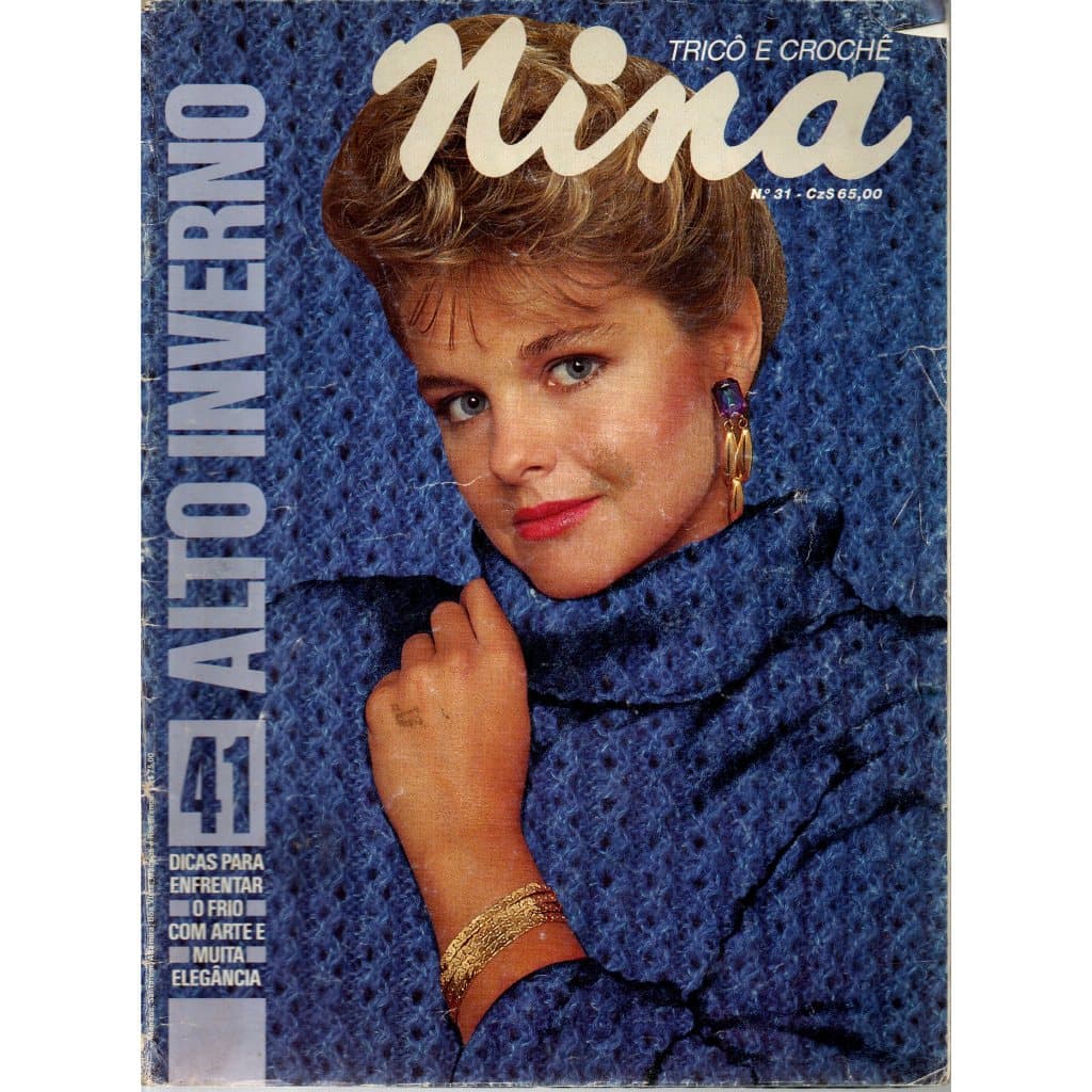 Revista Tricô E Crochê Nina, Alto Inverno, Nº 31