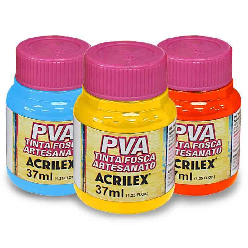 Tinta PVA Acrilex de artesanato PVA 37 ml